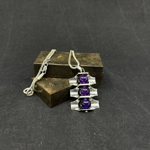 Pendant with amethysts from Heimo Kory