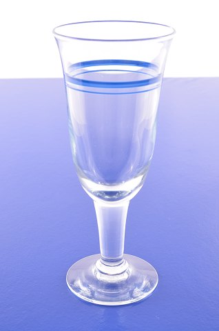 Holmegaard Blaues Glockenglas Bierglas