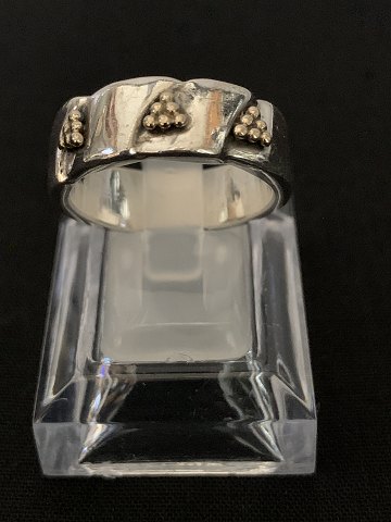 Sølv ring i flot design
Pandora, 925
sterling sølv. 
Størrelse 63,5