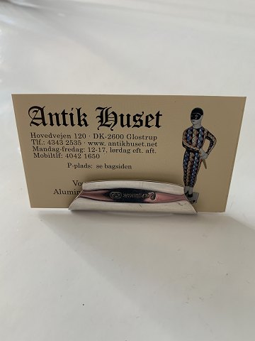 Napkin or card holder in sterling silver, perfect for placing on the table.