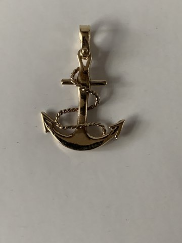 Anchor Pendant/Charms in 14 carat gold.
Stamped: BH 585.
Height with awl: 26.71 mm.
Width: 17.88 mm.
Neat and maintained, looked after by goldsmith. If not physically available in 
the store, contact us for a demonstration.
Also see our large se