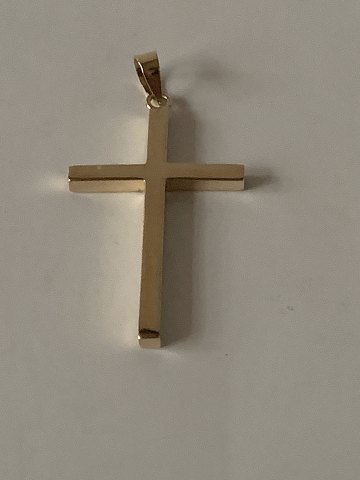 Cross Pendant in 14 carats
Stamped: BOOK 585