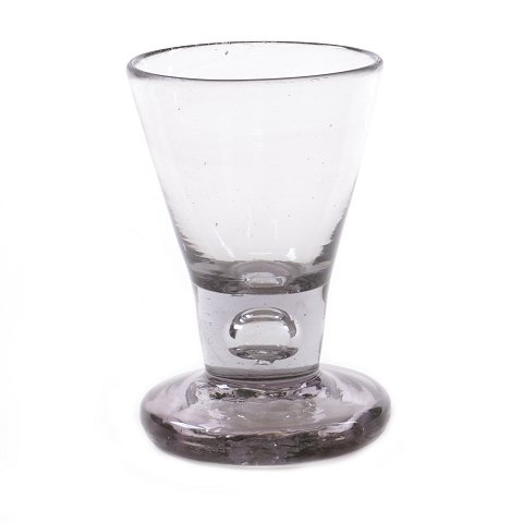 Norwegian freemason glass from Nøstetangen circa 
1770. H: 11,8cm