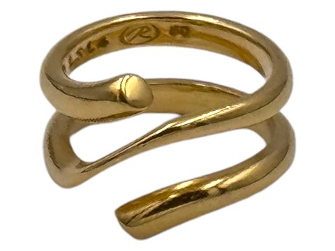 Georg Jensen 
18 karat Magic guldring - Str. 50