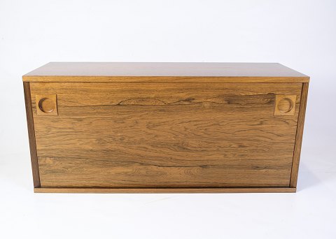 Vægophængt Reol/Skab - Model Excellent - Palisander - Dansk Design - Albert 
Hansen - 1960erne
Flot stand
