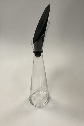 Holmegaard Glas Karaffel med gummiprop