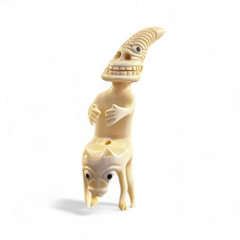 Tupilak Figur – Narhvaltand – Grønland - Inuit
