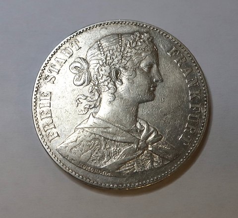 Tyskland. Frankfurt. 1 Vereins Thaler fra 1860.