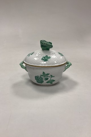Herend Chinese Bouquet Grøn Lågskål No. 6018/VAV