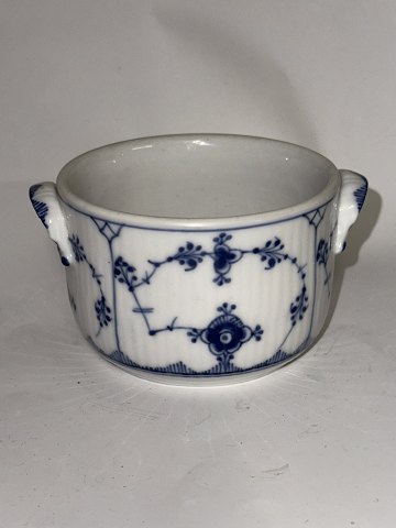 Royal Copenhagen: Sjælden sukkerskål i musselmalet porcelæn