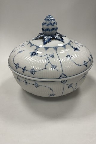 Royal Copenhagen Musselmalet Riflet Stor Jubilæums Punch Bowle No 189