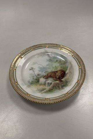 Royal Copenhagen Flora Danica/Fauna Danica Jagtstel Frokost tallerkner No 240/3550