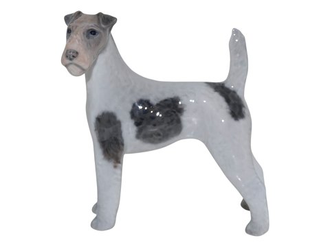 Royal Copenhagen figurRuhåret terrier