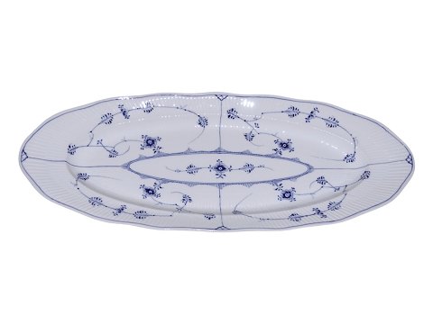 Musselmalet RifletStort fiskefad 60 cm. fra 1923-1928