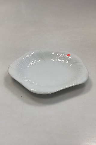 Royal Copenhagen Hvid Konkylie Frokosttallerken No. 14190 (621)