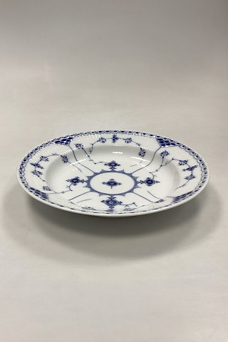 Royal Copenhagen Musselmalet Halvblonde Dyb tallerken Nr. 570
