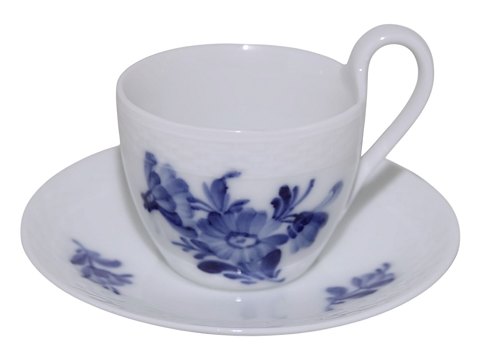 Blue Flower BraidedMiniature espresso cup with high handle #8192