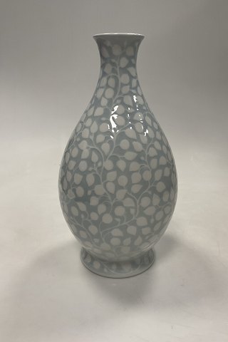 Bing og Grøndahl Art Nouveau Unika Vase med hjerte blomster