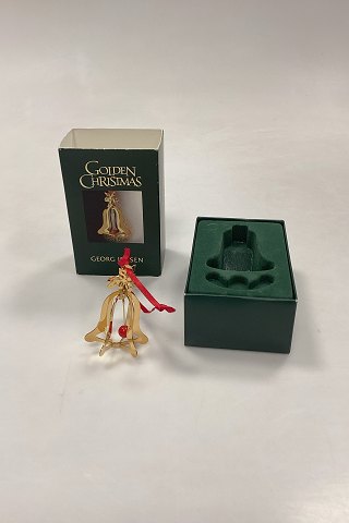 Georg Jensen Golden Christmas Julepynt - Klokke 2001