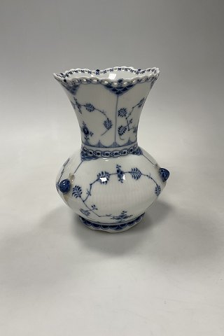 Royal Copenhagen Musselmalet Helblonde Vase med snegle No 1197