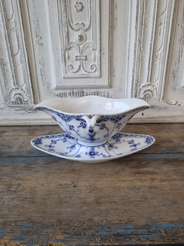 Royal Copenhagen Musselmalet halvblonde saucekande no. 585