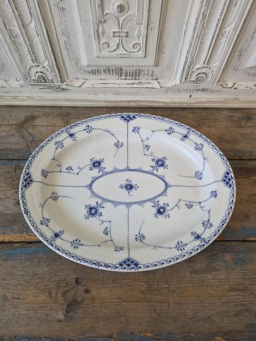 Royal Copenhagen Musselmalet halvblonde stort fad No. 534 - 40 cm.