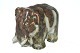 Royal Copenhagen Stentøjs Figur, ElefantDesign: Knud Kyhn.Dekorationsnummer ...