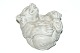 Royal Copenhagen Figur, Isbjørn liggende på ryggen (Baby bjørn)Design: Knud KyhnDek. nr. ...