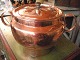 Kobber 
Barselpotte/kovse 
med låg
1800tallet