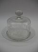 Osteklokke fra 
kastrup 
glasværk 
fremstillet ca. 
1910. Mundblæst 
og med ætset 
hjortemotiv i 
...