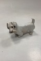 Bing og Grøndahl Figur Sealyham Terrier No. 20112. SorteringMåler 10 cm x 17 cm / 3.94 inch ...