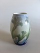 Tidligt 
Porsgrund Art 
Nouveau Vase 
med tang og 
muslinger. 
Måler 17,5cm 
høj og i 
perfekt stand.