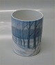Bing and 
Grondahl B&G 
7709-181 Cup 
with winter 
landscape 9 x 7 
cm Signed CO 
Cathinka Olsen 
...