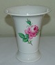 Meissen 
Porcelæn Vase 
med Rose 
Design. Måler 
16,5cm høj og 
14cm bred. og 
er i god stand.