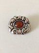 Thorvald 
Bindesbøll 
Brooch from 
Holger Kysters 
Smithy with 
Stone. Measures 
5.2 cm x 4.3 cm 
/ 2 ...