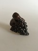 Bing & Grøndahl Stentøjs figur dreng med druer af Kai Nielsen