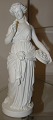 Bing & Grøndahl 
Biscuit Figur 
af Romersk 
dame. Måler 
30,5cm, i god 
stand. Udover 
at hoved er ...
