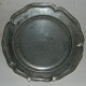 Antique plate in pewter