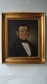 Ubekendt 
kunstner (19 
årh):
Portræt af 
Købmand Georg 
Christian 
Frisenette 
(1812-83).
Olie på ...