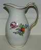 Royal Copenhagen pitcher in porcelain with Saxon Flower decoration