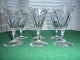 6 stk. Dry 
Martini glas, 
12.5cm høje. Ca 
1920.
Pr. Stk. 
300DKK