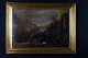 Ubekendt 
engelsk 
kunstner, 1800 
tallet. Olie på 
lærred. 
Utydeligt 
signeret. 
Engelsk 
havneparti ...