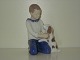 Bing & Grøndahl 
Figur, Dreng 
med Hund
Dek. nr. 2334
1. sortering
Måler 12,5 cm. 
...