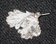 Brooch in 
silver, oak 
leaves, Flora 
Danica, crafted 
by Eggert, 
Denmark. With 
needle. Wt .: 4 
...