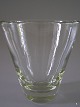 Holmegaard Glas 
 Vase H: 14,5 
cm. D: 13 cm.
