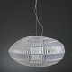 Foscarini, 
Tropico 
Ellipse, 
loftslampe, 
Design Giulio 
Lacchetti. 
Diameter 70 cm. 
I god stand.