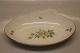 Bing & Grøndahl 
Klitrose 039 
Oval skål 23 cm 
(314)  Hvidt 
kantet porcelæn 
med bred 
guldkant og ...