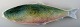 Gustavsberg 
fiskeformet 
fajance fad. 
Smuk flerfarvet 
glasur.
Stemplet: 
Gustavsberg, 
ca. 1900. ...