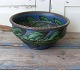 Kähler stor 
kohorns 
dekoreret skål 
i blå, grøn og 
brune nuancer.
Fejlfri stand.
Højde 13,5cm. 
...
