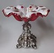 Centerpiece, 
19th c. 
Germany. Silver 
foot, stamped, 
in the rococo 
style. Centre 
piece of ...